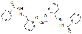 CAS#: 83614-45-3， (Salicylaldehydebenzoylhydrazonato)Copper(II)