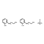 CAS#: 83732-79-0， Bis[2-hydroxy-N-(2-hydroxyethyl)anilinium] sulfate