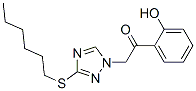 CAS#: 83783-55-5， 2-[3-(Hexylthio)-1H-1,2,4-Triazol-1-Yl]-1-(2-Hydroxyphenyl)Ethan-1-One