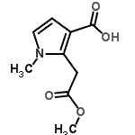 CAS#: 83846-84-8， 2-(2-Methoxy-2-oxoethyl)-1-methyl-1H-pyrrole-3-carboxylic acid