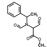 CAS#: 83898-12-8， Methyl N-formyl-3-oxo-N-(1-phenylethyl)alaninate
