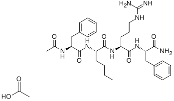 CAS#: 83903-28-0， Ac-Phe-Nle-Arg-Phe-NH2 Acetate Salt