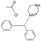 CAS#: 83918-73-4， 1-Benzhydrylpiperazinium Acetate