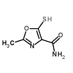 CAS#: 83990-20-9， 2-Methyl-5-sulfanyl-1,3-oxazole-4-carboxamide