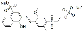 CAS#: 84000-71-5， Disodium 4-Hydroxy-3-[[2-Methoxy-5-Methyl-4-[[2-(Sulphonatooxy)Ethyl]Sulphonyl]Phenyl]Azo]Naphthalenesulphonate