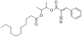 CAS#: 84006-52-0， 2-((2-Cyano-3-Phenyl-1-Oxo-2-Propenyl)Oxy)-1-Methylpropyl Undecanoate