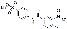 CAS 登录号：84029-45-8， 4-(4-甲基-3-硝基苯甲酰氨基)苯磺酸钠