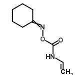 CAS#: 84100-25-4， [(Cyclohexylideneamino)oxy](vinylamino)methanone
