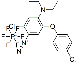 CAS#: 84196-03-2， 2-Chloro-5-(4-Chlorophenoxy)-4-Diethylaminobenzenediazonium Hexafluorophosphate