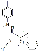 CAS#: 84196-23-6， 1,3,3-Trimethyl-2-[[Methyl(p-Tolyl)Hydrazono]Methyl]-3H-Indolium Thiocyanate