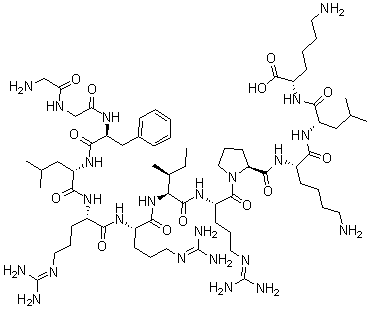 CAS#: 84211-35-8， Destyr(1)-Destrp(14)-Desasp(15)-Desasn(16)-Desglu(17)-Dynorphin A