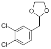 结构式 CAS# 842123-98-2, 1,2-二氯-4-(1,3-二氧戊环-2-基甲基)苯