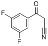 结构式 CAS# 842140-51-6, 3,5-二氟苯甲酰乙腈