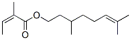 CAS#: 84254-89-7， 3,7-Dimethyl-6-Octenyl 2-Methylisocrotonate