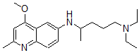 CAS#: 84264-30-2， N,N-Diethyl-N'-(4-methoxy-2-methyl-quinolin-6-yl)pentane-1,4-diamine