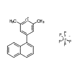 CAS#: 84282-36-0， 2,6-Dimethyl-4-(1-naphthyl)pyrylium hexafluoroarsenate(1-)