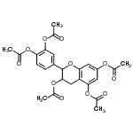CAS#: 84282-42-8， 2-(3,4-Diacetoxyphenyl)-3,4-dihydro-2H-chromene-3,5,7-triyl triacetate