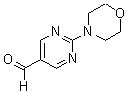 structure of CAS# 842974-69-0, 2-Morpholinopyrimidine-5-Carbaldehyde;2-(4-Morpholinyl)-5-Pyrimidinecarbaldehyde(SALTDATA: FREE);2-(4-Morpholinyl)-5-Pyrimidinecarbaldehyde;2-MORPHOLINOPYRIMIDINE-5-CARBALDEHYDE