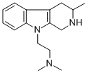 CAS#: 84298-41-9， 1,2,3,4-Tetrahydro-9-(2-(Dimethylamino)Ethyl)- 3-Methyl-9H-Pyrido[3,4-b]Indole