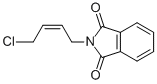 structure of CAS# 84347-67-1, cis-N-(4-Chlorobutenyl)Phthalimide;2-[(Z)-4-Chlorobut-2-Enyl]Isoindoline-1,3-Dione;2-[(Z)-4-Chlorobut-2-Enyl]Isoindoline-1,3-Quinone;Zinc06662089