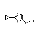CAS#: 84353-34-4， 2-Cyclopropyl-5-methoxy-1,3,4-thiadiazole
