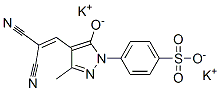 CAS#: 84434-33-3， Dipotassium 4-[4-(2,2-Dicyanovinyl)-3-Methyl-5-Oxido-1H-Pyrazol-1-Yl]Benzenesulphonate