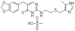 CAS#: 84455-52-7， Oxmetidine Mesylate