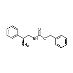 CAS#: 84477-93-0， Benzyl [(2S)-2-amino-2-phenylethyl]carbamate