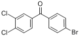 structure of CAS# 844879-06-7, 4-Bromo-3'',4''-Dichlorobenzophenone