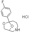 CAS#: 84509-26-2， 7-(4-Fluorophenyl)-8,10-Dioxa-3-Azabicyclo(5.2.1)Decane Hydrochloride