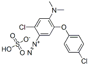 CAS#: 84522-12-3， 2-Chloro-5-(4-Chlorophenoxy)-4-(Dimethylamino)Benzenediazonium Hydrogen Sulphate