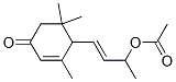 CAS#: 84551-78-0， 1-(2,6,6-Trimethyl-4-Oxocyclohex-2-Enyl)Buten-3-Yl Acetate