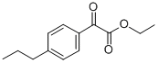structure of CAS# 845790-55-8, Ethyl 4-n-Propylbenzoylformate;ETHYL 4-N-PROPYLBENZOYLFORMATE