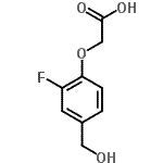 CAS#: 846046-30-8， [2-Fluoro-4-(hydroxymethyl)phenoxy]acetic acid