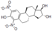 CAS#: 84605-03-8， (8S,9S,13S,14S,16R,17R)-13-Methyl-2,4-Dinitro-6,7,8,9,11,12,14,15,16,17-Decahydrocyclopenta[a]Phenanthrene-3,16,17-Triol