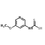 CAS#: 846064-77-5， (5-Methoxy-3-pyridinyl)carbamodithioic acid