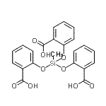 CAS#: 84682-34-8， 2,2',2''-[(Methylsilylidyne)Tris(Oxy)]Trisbenzoic Acid