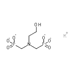CAS#: 84696-98-0， P,P'-[[(2-hydroxyethyl)imino]bis(methylene)]bis-Phosphonate potassium salt (1:1)