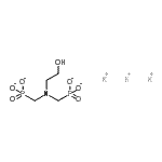 CAS#: 84697-00-7， P,P'-[[(2-hydroxyethyl)imino]bis(methylene)]bis-Phosphonate potassium salt (1:3)