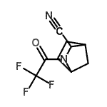 CAS#: 84700-81-2， 2-(Trifluoroacetyl)-2-azabicyclo[2.2.1]heptane-3-carbonitrile