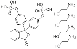 CAS#: 84731-58-8， Phenolphthalein Diphosphate compound with 2-aminoethanol (1:4)