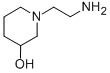 结构式 CAS# 847499-95-0, 1-(2-氨基-乙基)-哌啶-3-醇
