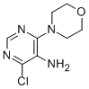结构式 CAS# 84762-69-6, 4-氯-6-吗啉-4-基-嘧啶-5-基胺