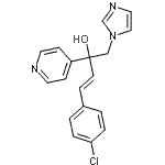 CAS#: 847670-80-8， (3E)-4-(4-Chlorophenyl)-1-(1H-imidazol-1-yl)-2-(4-pyridinyl)-3-buten-2-ol