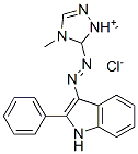 CAS#: 84788-01-2， 1,4-Dimethyl-5-[(2-Phenyl-1H-Indol-3-Yl)Azo]-1H-1,2,4-Triazolium Chloride