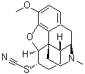 CAS#: 84824-87-3， (5alpha,6alpha)-3-Methoxy-17-methyl-4,5-epoxymorphinan-6-yl thiocyanate