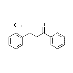 结构式 CAS# 84839-91-8, 3-(2-甲基苯基)-1-苯基-1-丙酮