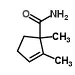 CAS#: 84884-03-7， 1,2-Dimethyl-2-cyclopentene-1-carboxamide