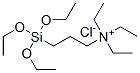 CAS#: 84901-28-0， Triethyl[3-(Triethoxysilyl)Propyl]Ammonium Chloride