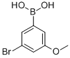 结构式 CAS# 849062-12-0, 3-溴-5-甲氧基苯硼酸